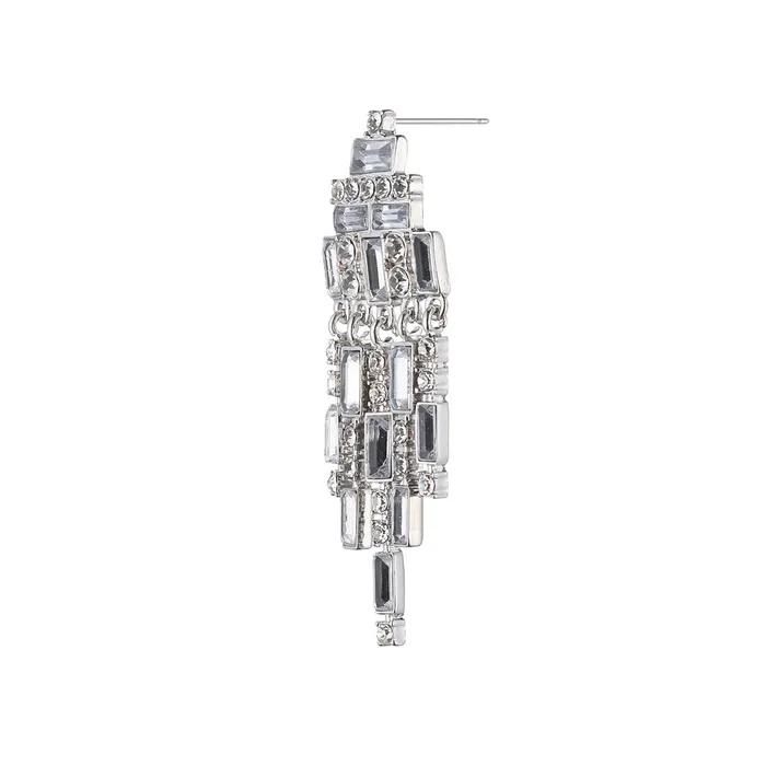 geometry drop earrings