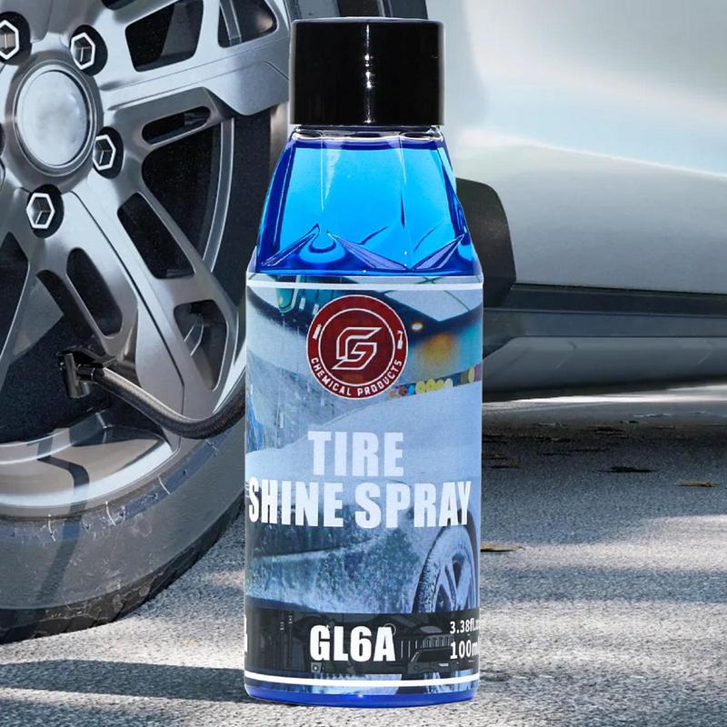 Wheel Shine 100ml Hydrophobic UV Protection Tyre Shine For Cars Wheel Protector Tire Dressing Coating Agent Tire Restorer