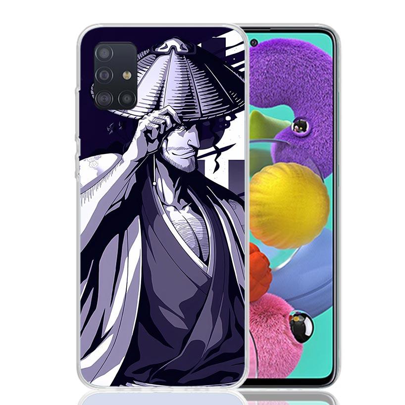 Bleach Kyoraku Shunsui Phone Case For Samsung Galaxy A52 A32 A22 A12 A02S A50S A30S A51 A31 AA71 Note 20 Ultra 10 S10 Plus Galax