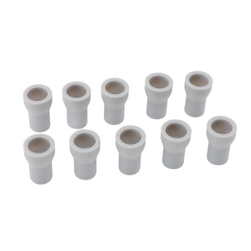 10pcs HYG TM46 S Saliva Ejector Suction Adapter Tips Silicone Strong Suction Tips Replacement