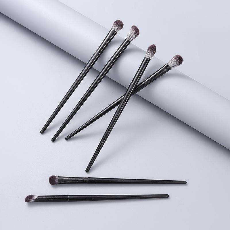 3/6/8/10-Piece Eye Makeup Brush Set: Eyeshadow, Under-Eye, Angled Eyebrow, Eyeliner, Blending & Detailing Brushes