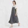Shop   Women Daily STrap Sleeveless Long Dress Basic T shirT seT Sha wseT 21270 