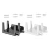 Universal Wall Mount Shelf For Routers Modems TVs Boxes Holds Devices Up To 45mm Thick With Cable Management Hooks