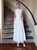 2026 Elegant Women's Sleeveless High Waist Lace Dress
