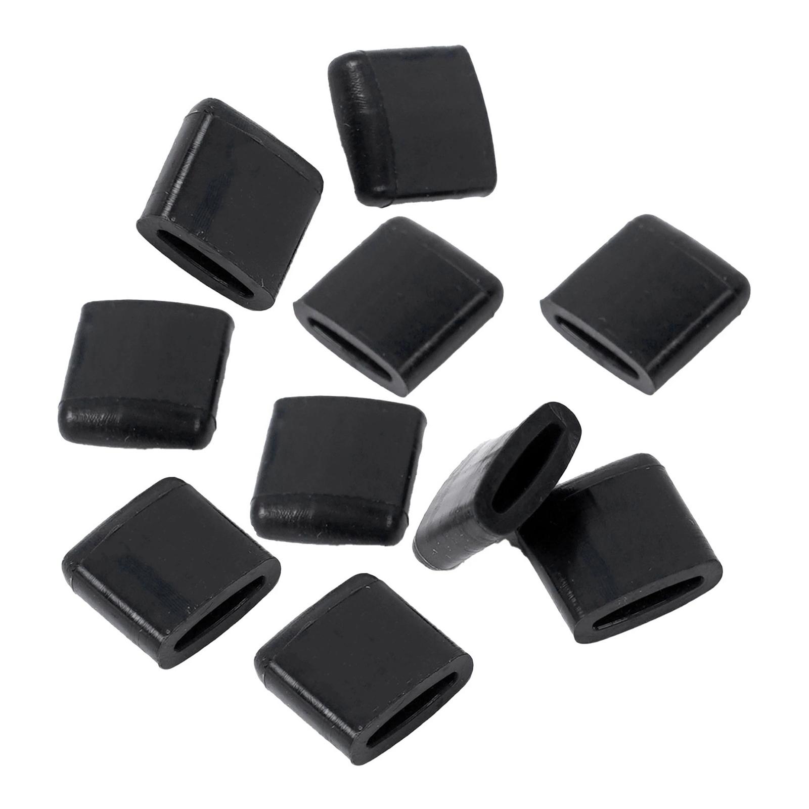 

10 Pcs Air Fryer Rubber Bumpers Replacement Air Fryer Tray Rubber Tips Anti-scratch Protective Cover Easy to Install A
