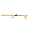Double Hook Steering Wheel Lock with 2 Keys Adjustable Length Heavy Duty Anti Theft Car Device for Sedan SUV Pickup
