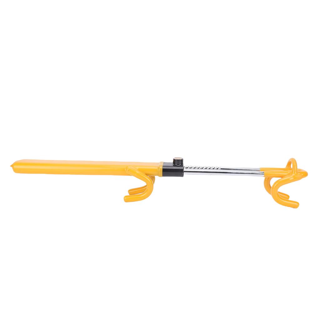 Double Hook Steering Wheel Lock with 2 Keys Adjustable Length Heavy Duty Anti Theft Car Device for Sedan SUV Pickup