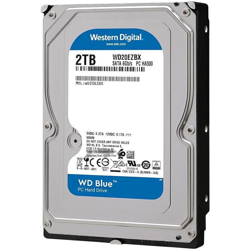 

Настільний жорсткий диск Western Digital Blue 3,5 дюйма
