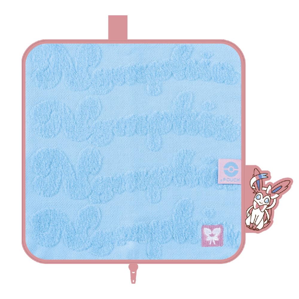 

eyeup Dot Pouch Pokemon Towel Sanitary Storage Pouch that can also be used as a PET Bottle Cover Pouch, Case, (04_Basic Sylveon)