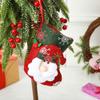 Vánoční dekorace Malé vánoční punčochy se sněhovou vločkou Dárková taška Veselé Vánoce Ozdoby na vánoční stromek