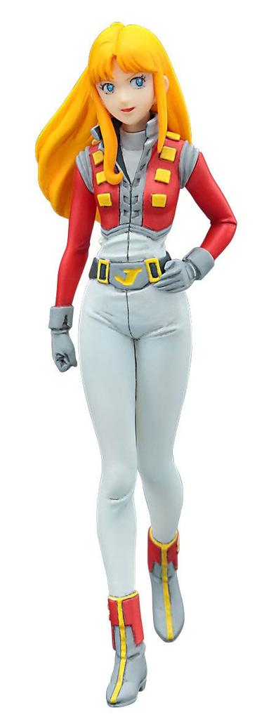 Hasegawa Creator Works Series Crusher Joe Fighter 2 Figure Scale Resin Scale Plastic Model 64775 w/Alfin (1/20 Kit) 1/72 Color-coded