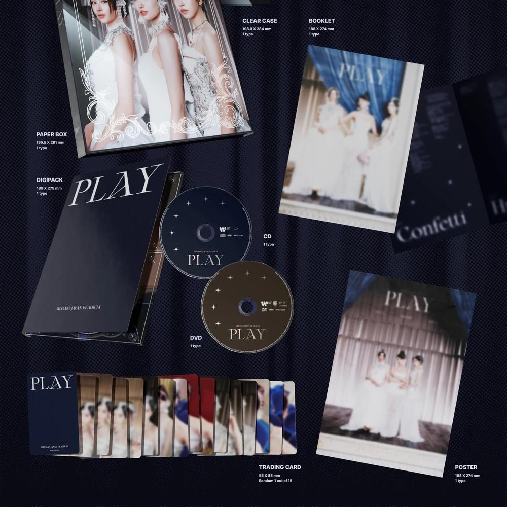 MISAMO - [PLAY] JAPAN 1st Album LIMITED A Version