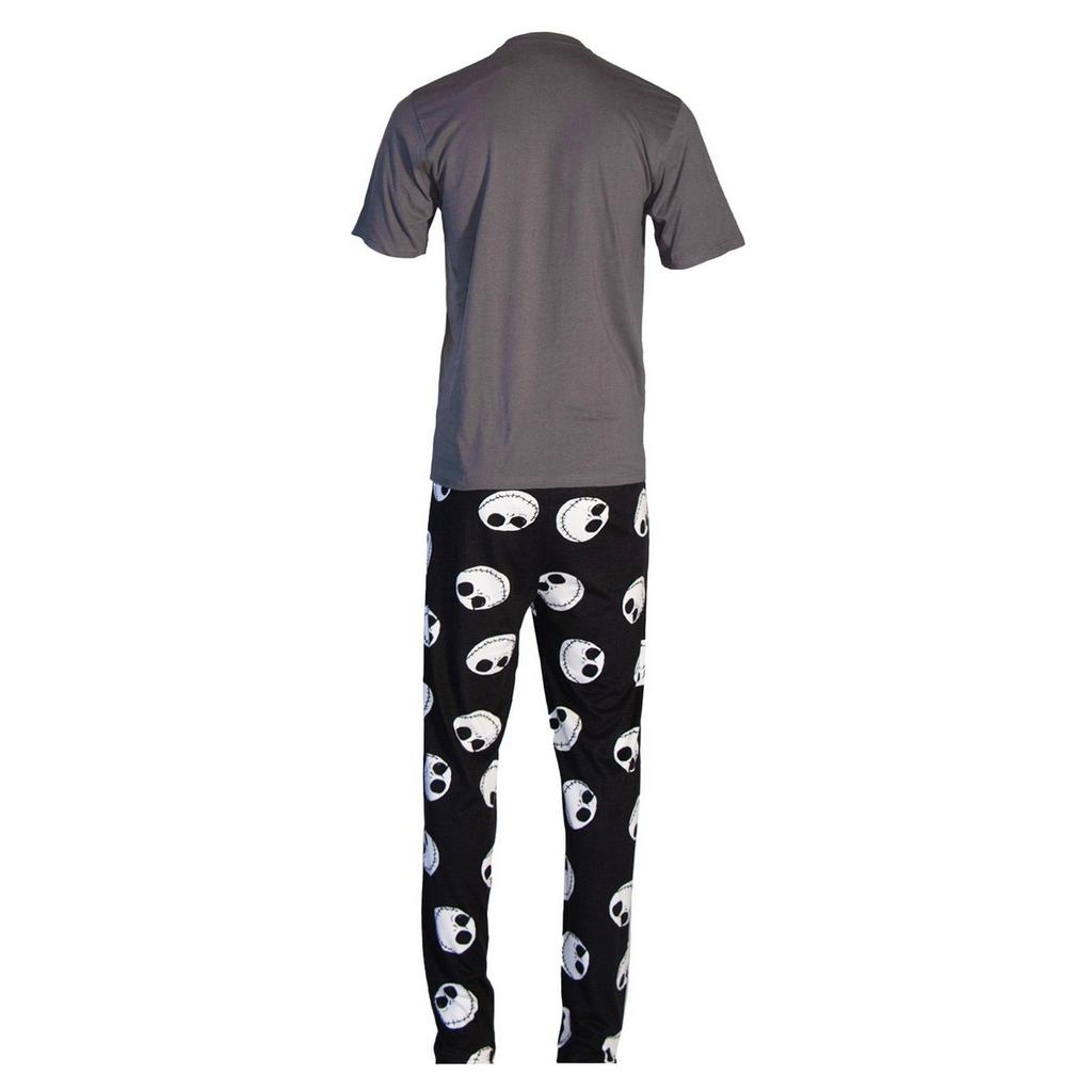 Nightmare Before Christmas Mens Jack Skellington Spider Web Pyjama Set