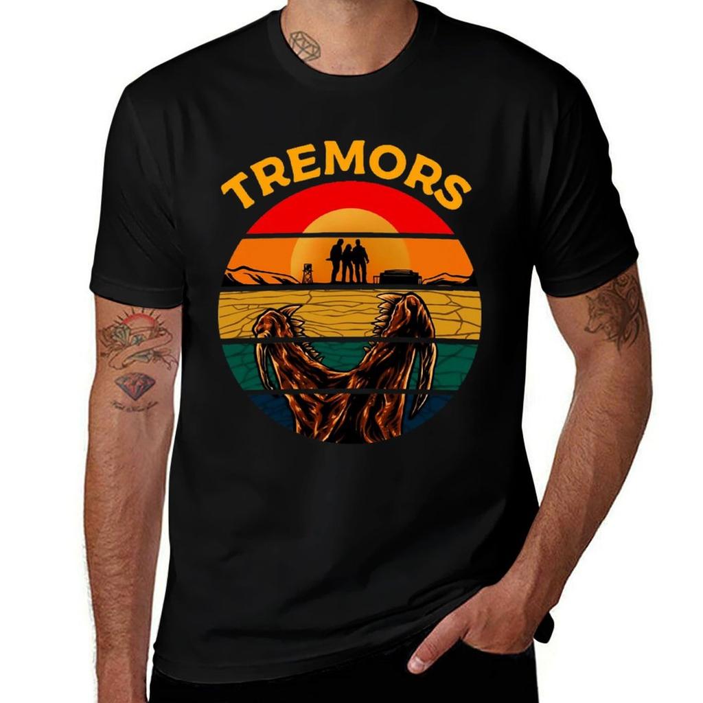 Tremors Vintage Tshirt Work Daily Short Sleeve Top Tshirt