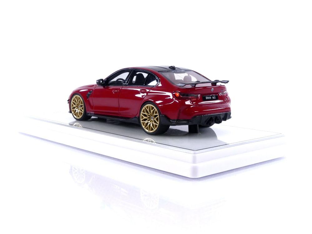 TSM MODEL Scale BMW M3 M Performance Toronto Red Finished TSM430600 1/43 (G80) Metallic, Model,