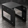 4 Pieces Firewood Rack Support Bracket DIY for Porches, Fireplaces