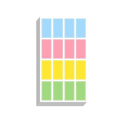 Vibrant Writeable Name Sign Waterproof Adhesive Labels Color Coding Stickers for Children School Gear Organization