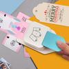 3-in-1 craft label punch, 1.5/2/2.5-inch gift label punch, DIY punch for scrapbooking craft perfume