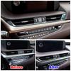 For Lexus ES ES200 ES250 ES300 ES350 2018 2023 Car Central Console Interior Part Carbon Fiber Color Refit Inner Styling