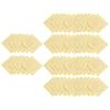 50x Shower Drain Strainer Stickers Sink Disposable for 10cmx10cm