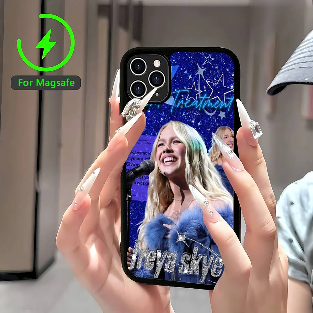 

Singer F-Freya Skye Phone Case For IPhone 17 16 15 14 13 12 11 Pro Max For Magsafe Wireless Charger Cover iPhone 16 pro