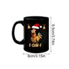 Christmas Mugs Chick Pattern Cartoon Cup Ceramic Christmas Coffee Cup For Men Youth Child Friend Mom Lady Kitchen Holiday