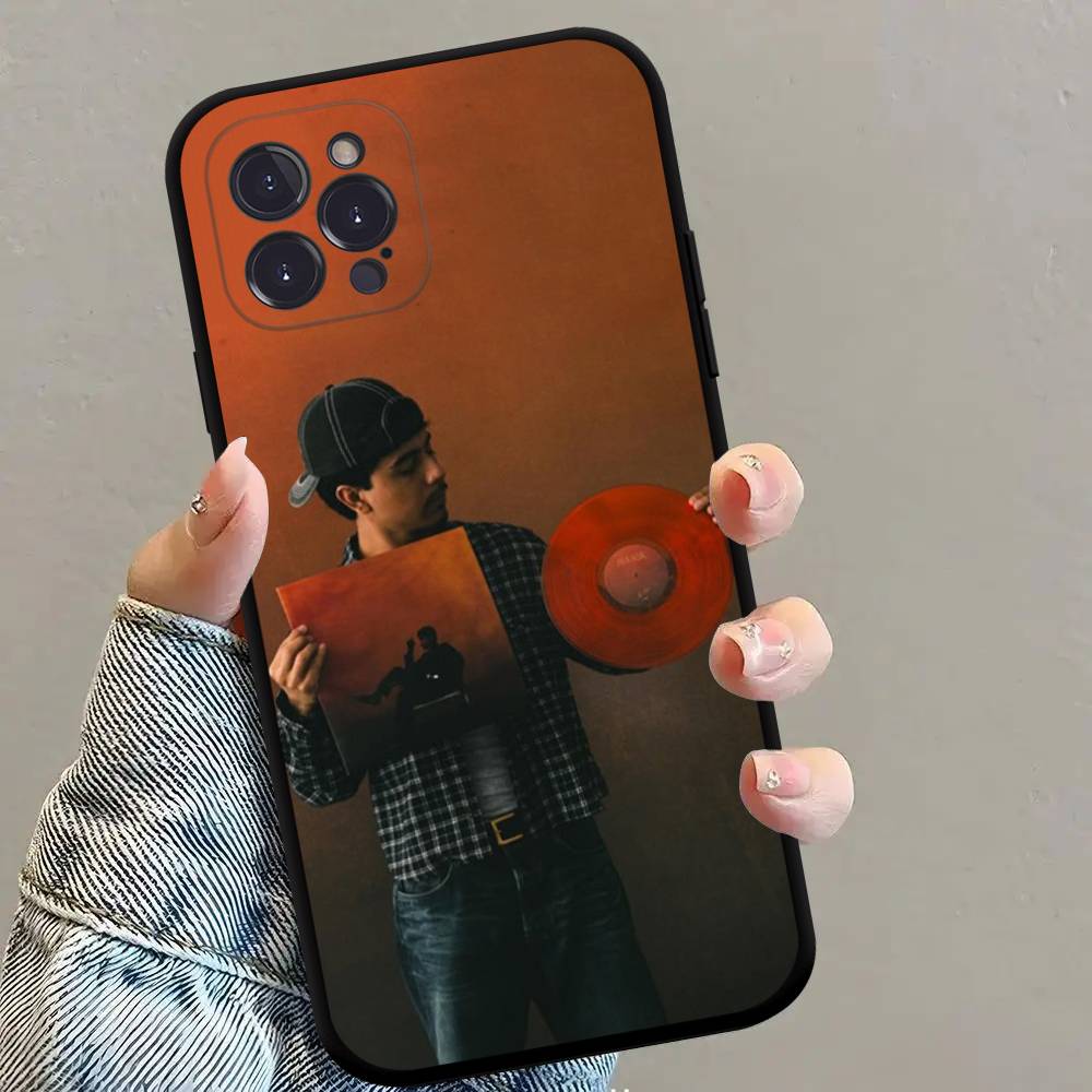 I-Ivan Cornejo Rapper Black Matte Phone Case For iphone 17 Air 16 15 14 13 12 11 Pro Max Plus Back Cover TPU Soft Case