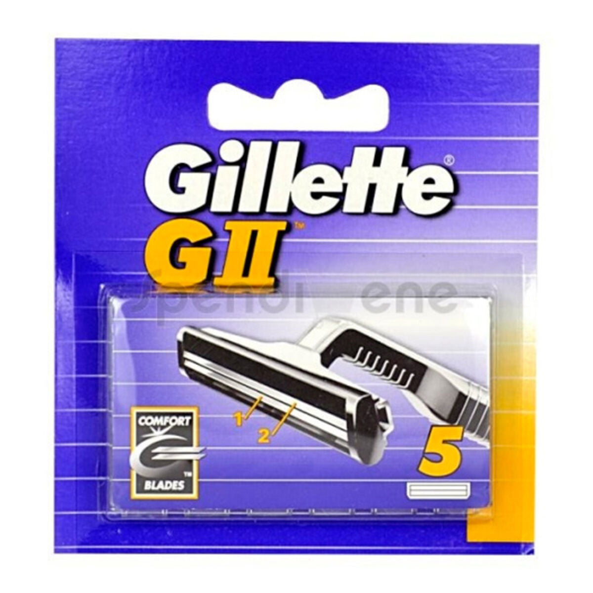 

Сменные лезвия для бритвы GII Gillette Ii (5 шт.)