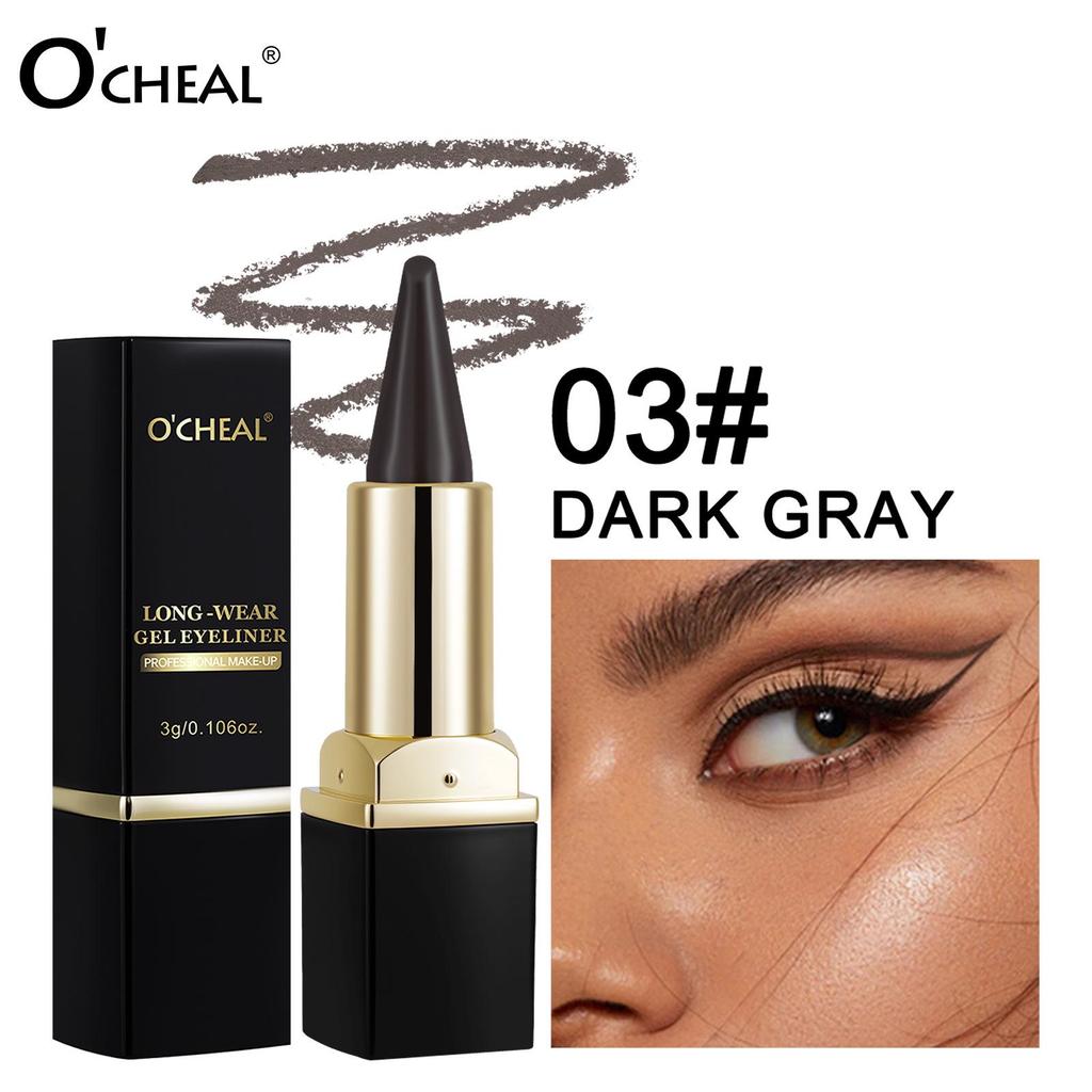 Oceana Matte Eyeliner Gel Pencil - Smooth, Non-Smudging, Creative Eye Makeup for Halloween & Stage