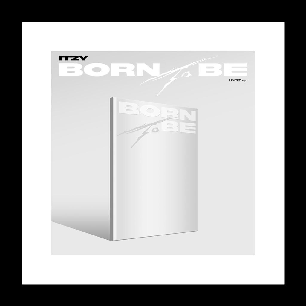 ITZY Born To BE 2nd Album Limited Version Pair 2Cut Sealed CD+52p PhotoBook+2p PhotoCard+1p Portrait+24p Booklet+1ea Film+Tracking
