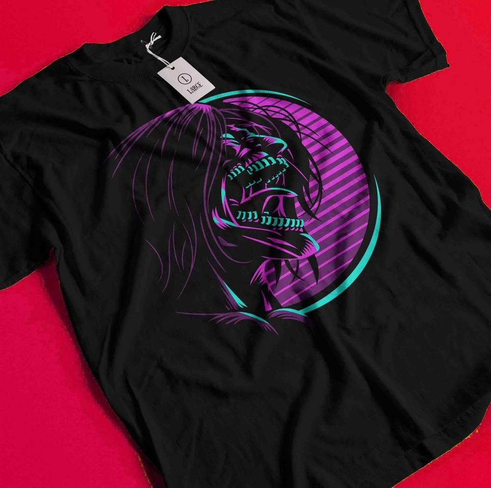 

Attack on Titan T-Shirt Eren Yeager Anime Mikasa AOT Manga Graphic Unisex Tee BB062 3XL