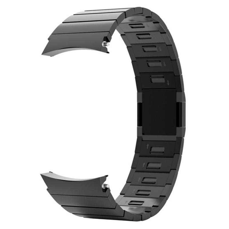 

Для Samsung Galaxy Watch FE 40mm/Watch6/Watch6 Classic/Watch 5/Watch 5 Pro Ремінець для годинника Ремінець для годинника з нержавіючої сталі Black