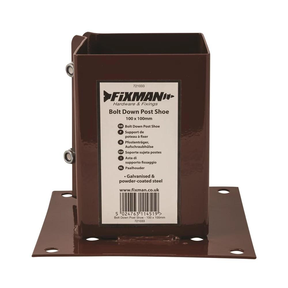 Fixman Bolt-Down Post Shoe