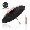 Durable 12-Rib Semi-Automatic UV Protection Folding Umbrella