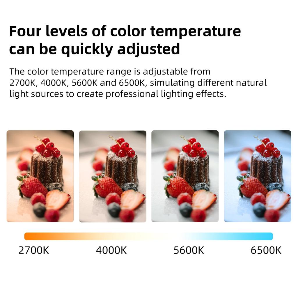 GC20 LED Fotografické Video Světlo 2M Napájecí Kabel Nafukovací Míč Přenosné Fotografické Osvětlení 20W Ruční Světlo Pevné Stmívací Lišta CRI Lehké