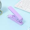 Macaron Color A4 Paper Punch, 6mm Single-Hole Manual Binder