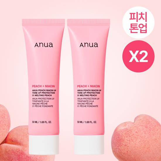 Anua Peach Niacin UV Tone-Up Protection 50ml Double Promotion