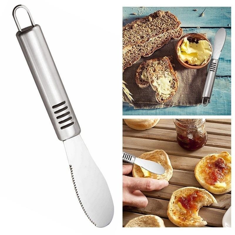 Stainless Steel Butter Knife Cake Cream Knife Spatula Smoother Icing Frosting Spreader Fondant Pastry Cake Decorating Baking