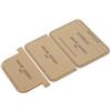 3Pcs Acrylic Template Card Bag DIY Leather Pattern Wallet Mold Craft Tools Accessories