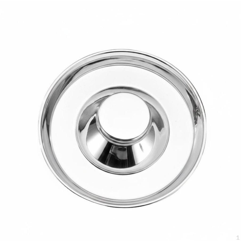 AntiGulping Cat Platter Slows Eating Slow Feeder Pet Bowl Easy to Clean Stainless Animal Dish
