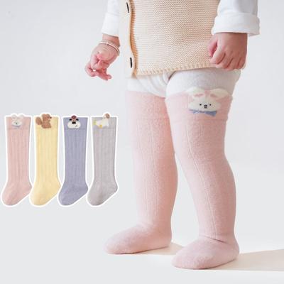 Warm Newborn Long Socks Thicken Toddler Socks Cute Leg Warmers  for 0-3 Years Old