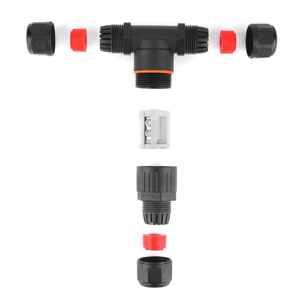 3-Wege Außenverteilerdose 450V Schnellverbinder Wasserdichter Kabelverbinder Werbetafel-Displays