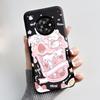 New Unique Cartoon Design Soft Silicone Black Casing For TCL Suixuetang M1 Fluffy Kitten Pattern Shockproof Protective Cover