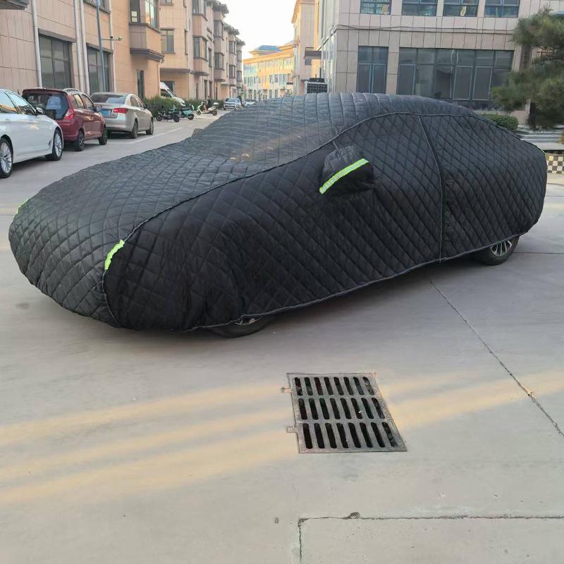 All-Weather Car Cover: Rain & Sun Protection, Thickened 210D Oxford Cloth