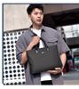Men's & Women's Waterproof Oxford Cloth Briefcase: Casual Handheld Bag for Documents or Laptop, Ideal for Commuting or Conferences.