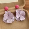Elegant Flower Earrings Women Pendant Earrings Comfortable Wear Ear Jewelry Suitable for Daily and Formal Occasions Wear