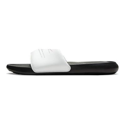 Victori One Printed Slide White Metallic Gold Men Sneakers Summit-White Orange Black CN9678-103