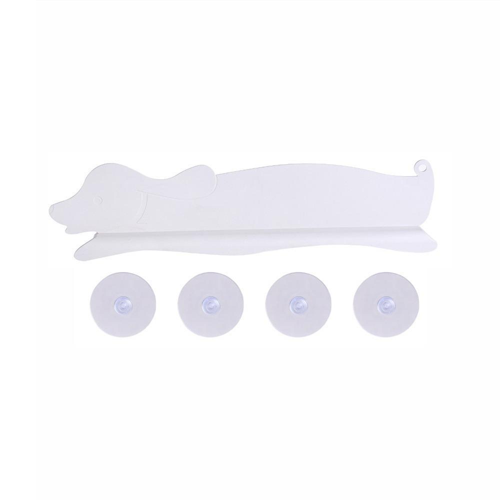 

Silicone Material Water Retaining Plate Water Retaining Design Cartoon Leaf Dog Cat Water Proof Barrier Suction Disc Water Proof