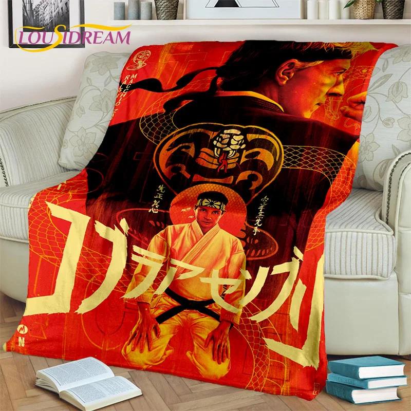Classics TV Cobra Kai Amanda Karate Blanket,Soft Throw Blanket for Home Bedroom Bed Sofa Picnic Travel Office Cover Blanket Kids