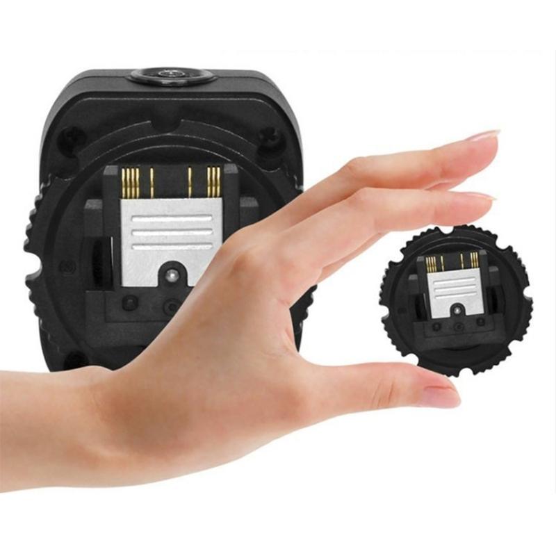 Flashing Hot Shoe TF334 Flashing Hot Shoe Sync Adapter with PC Sync Port Dedicated for A7S A7SII A7R A7RII A7II NEX6